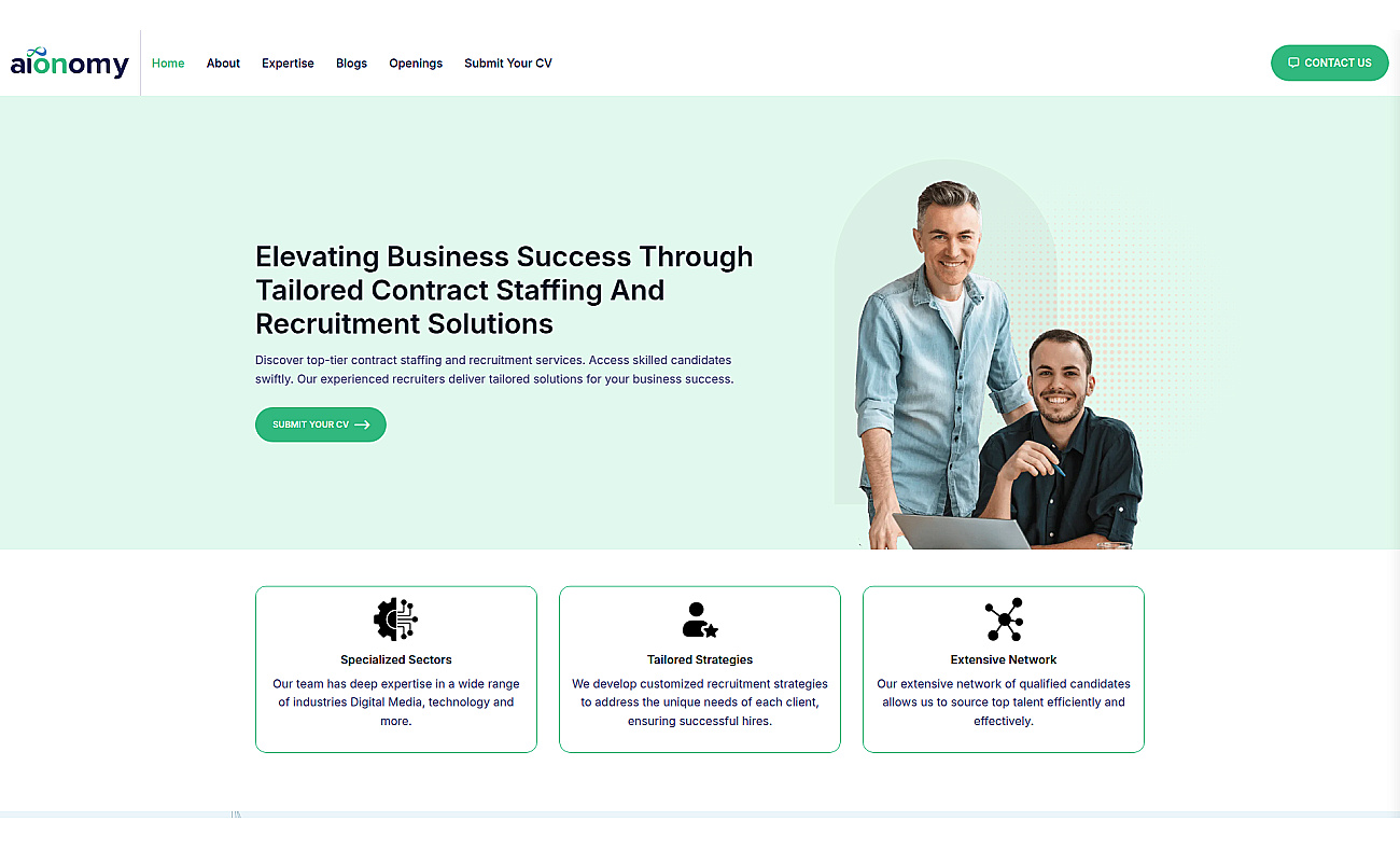 Aionomy screenshot
