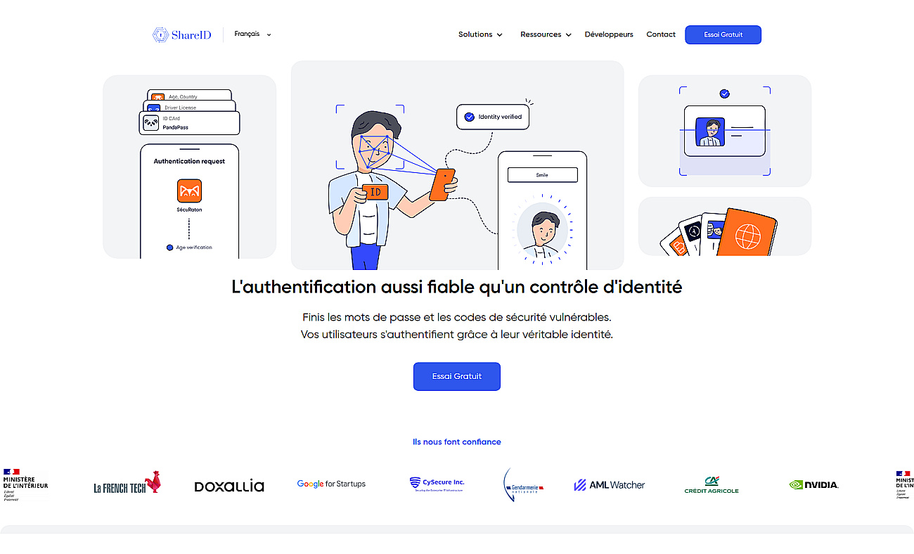 ShareID screenshot