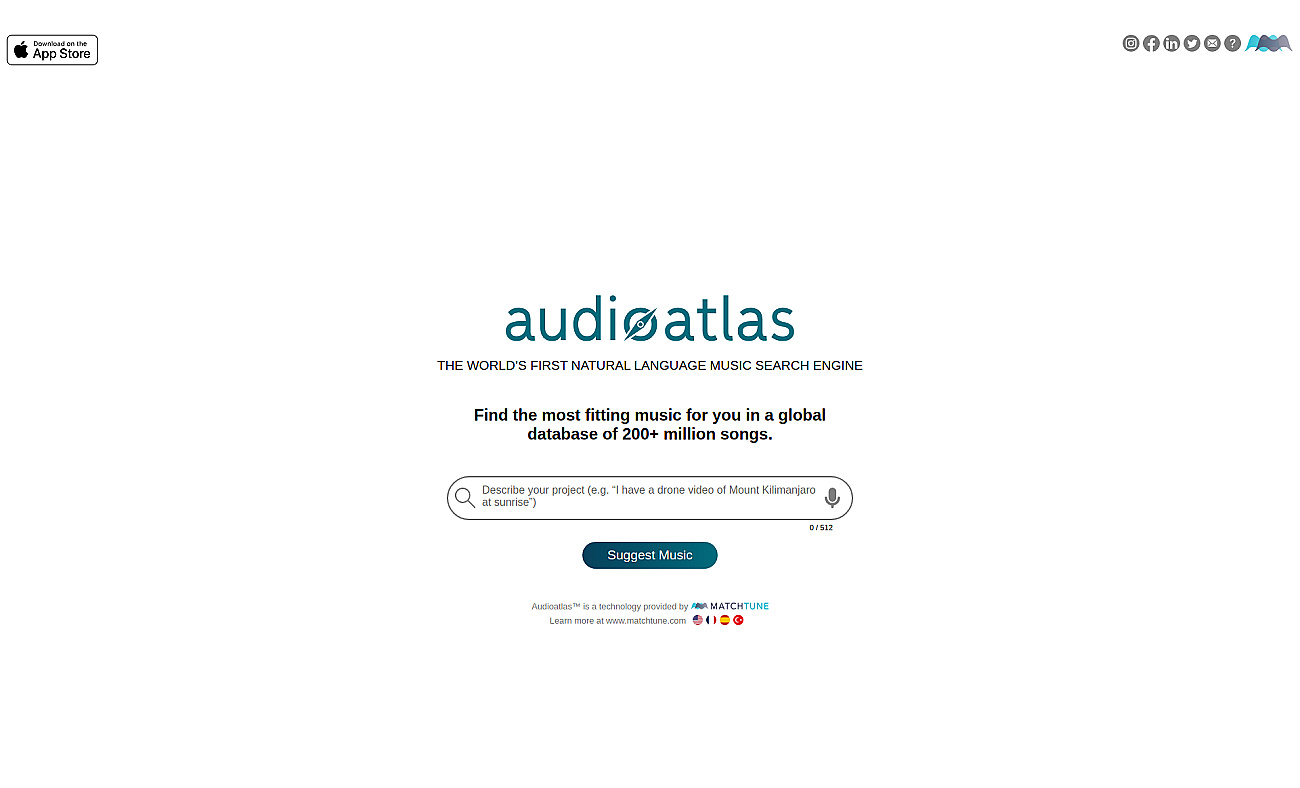 Audioatlas screenshot