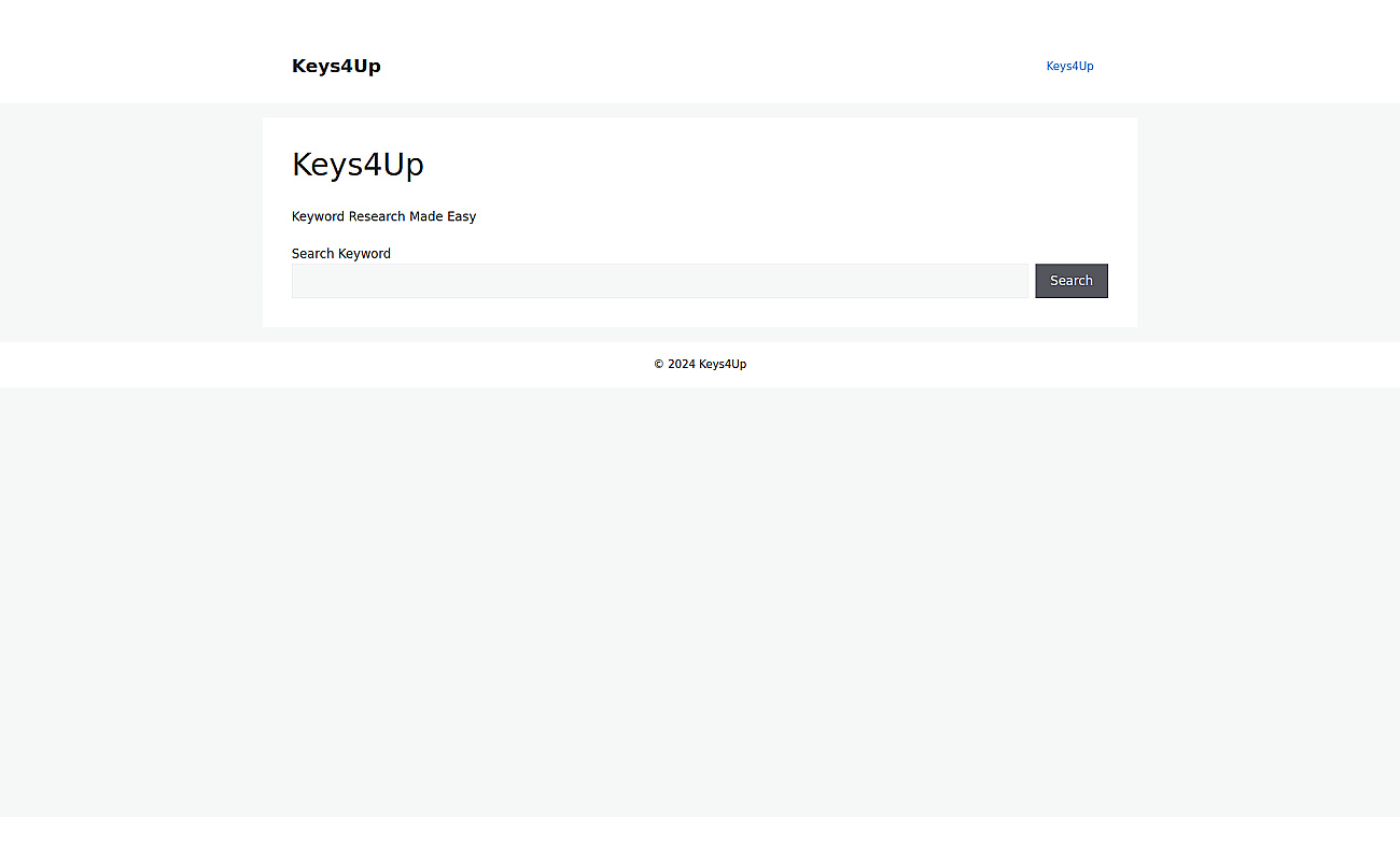 Keys4Up screenshot