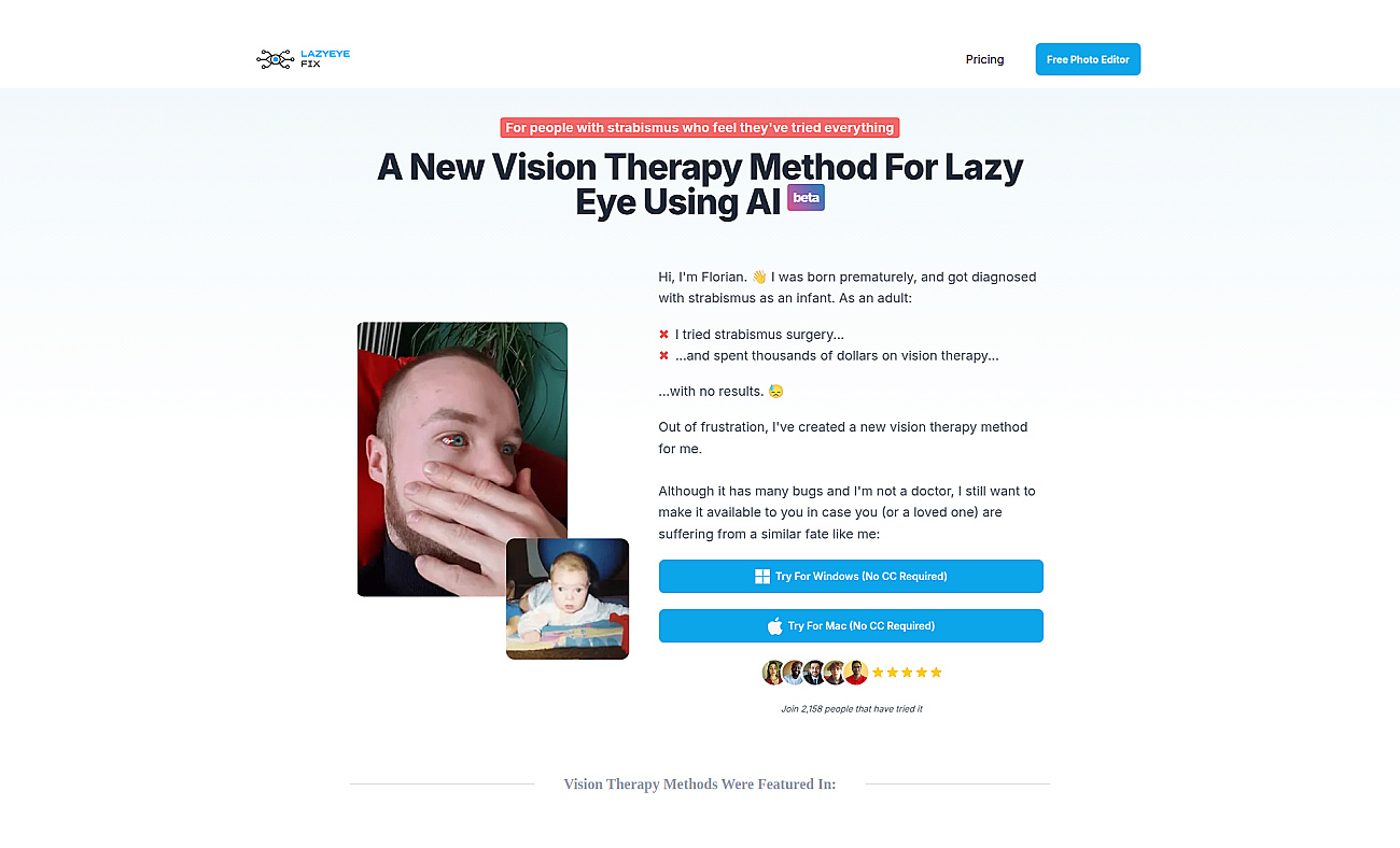 Lazyeyefix screenshot