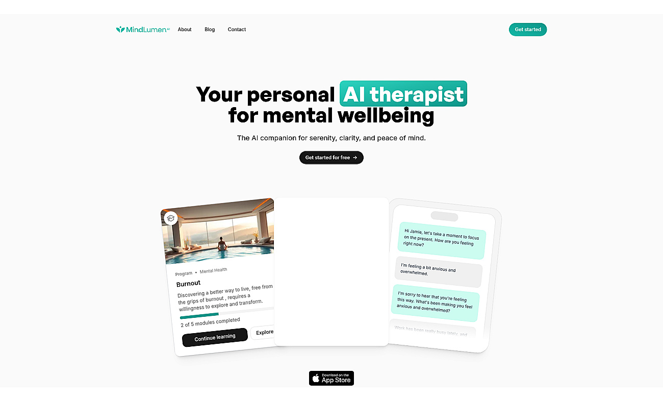MindPeace - AI Therapist screenshot