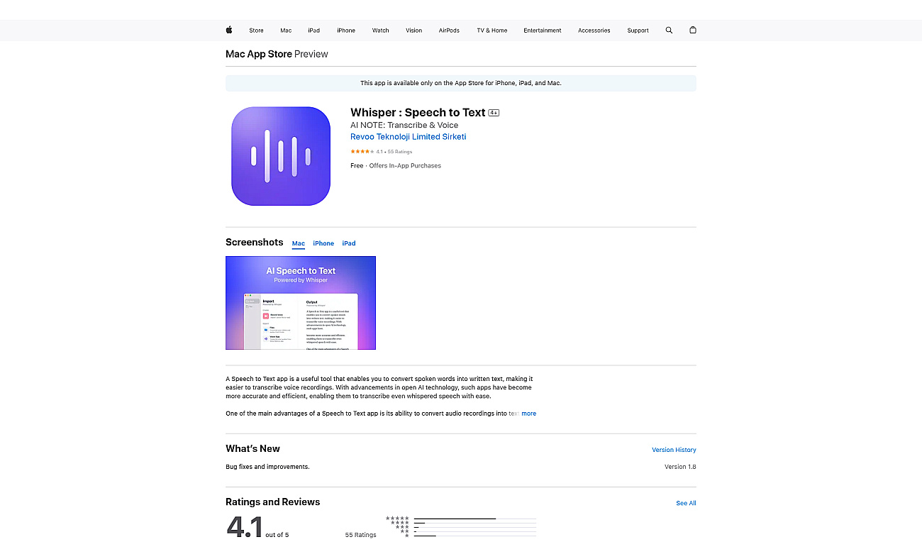 Speech to Text by Revoo screenshot