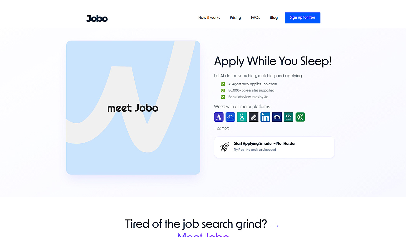 JOBO screenshot