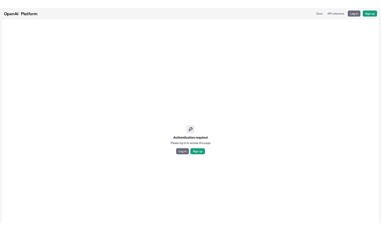 GPT-3 Playground (OpenAI) screenshot