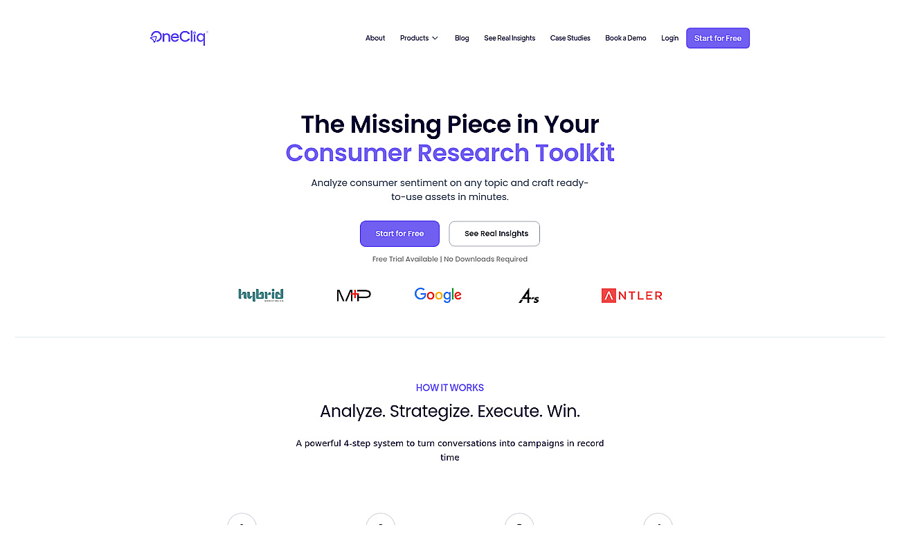 OneCliq screenshot