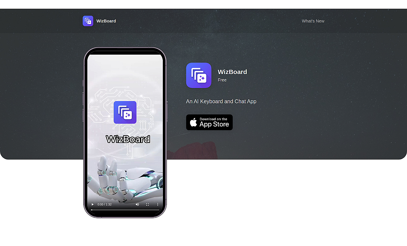WizBoard screenshot