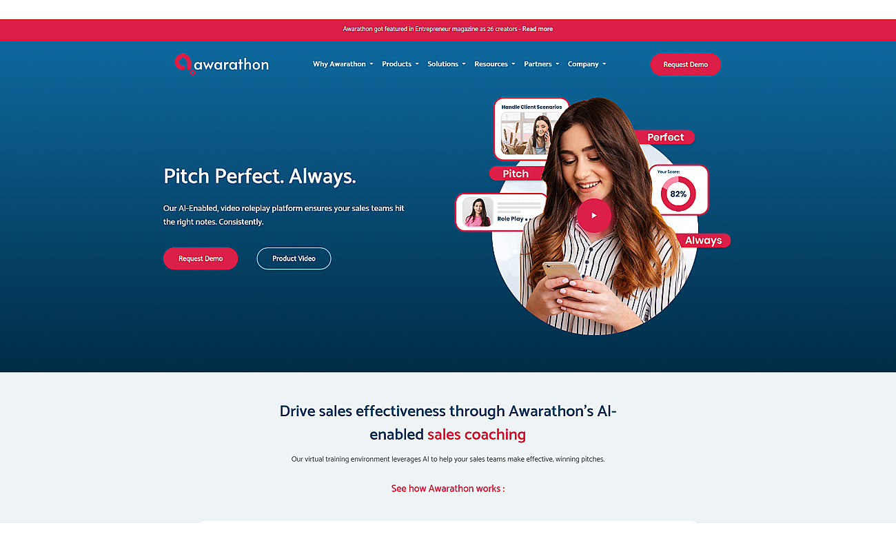 Awarathon screenshot
