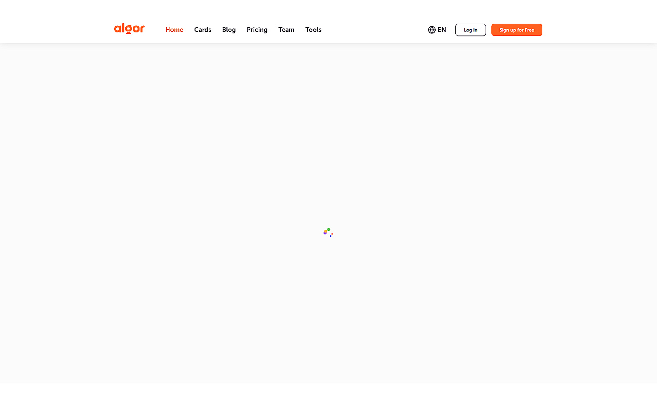Algor education screenshot