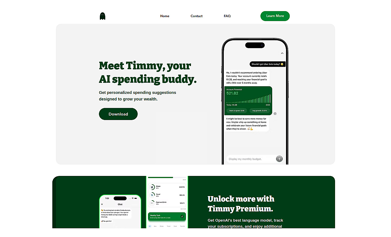 Timmy screenshot