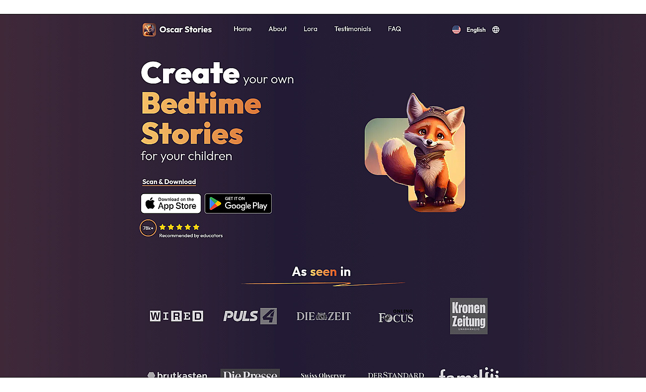 Oscar screenshot