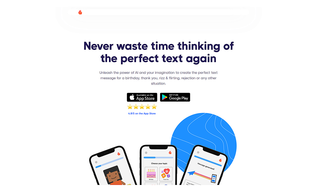 FireTexts screenshot