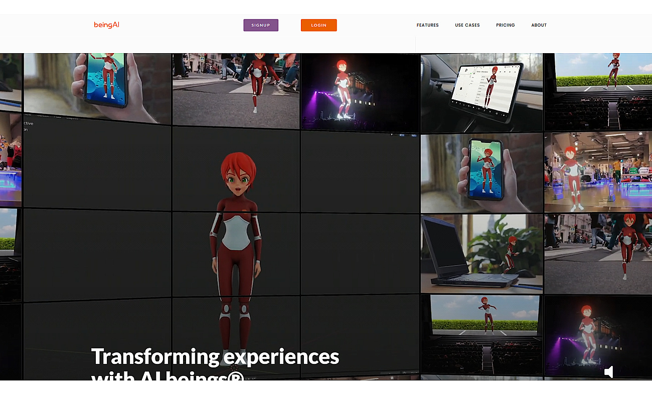 AI being® Studio screenshot
