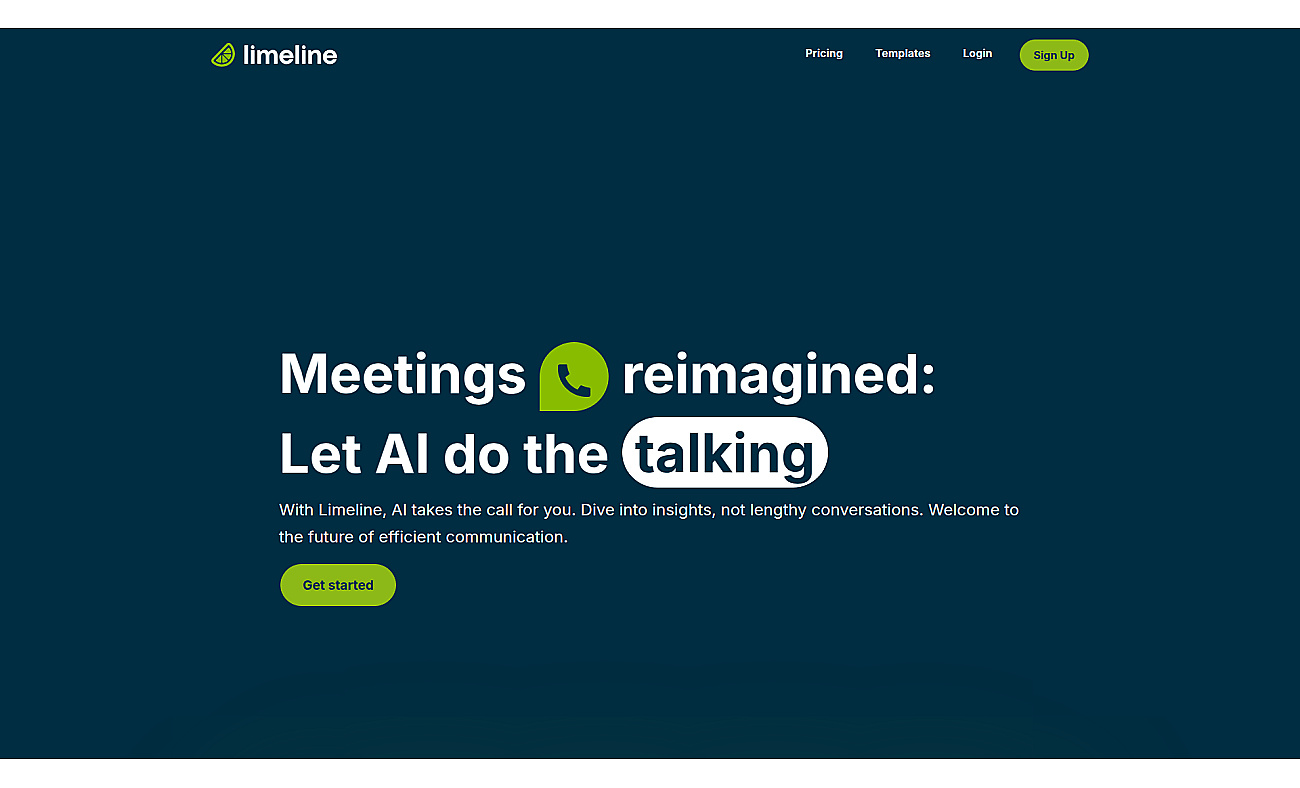 Limeline screenshot