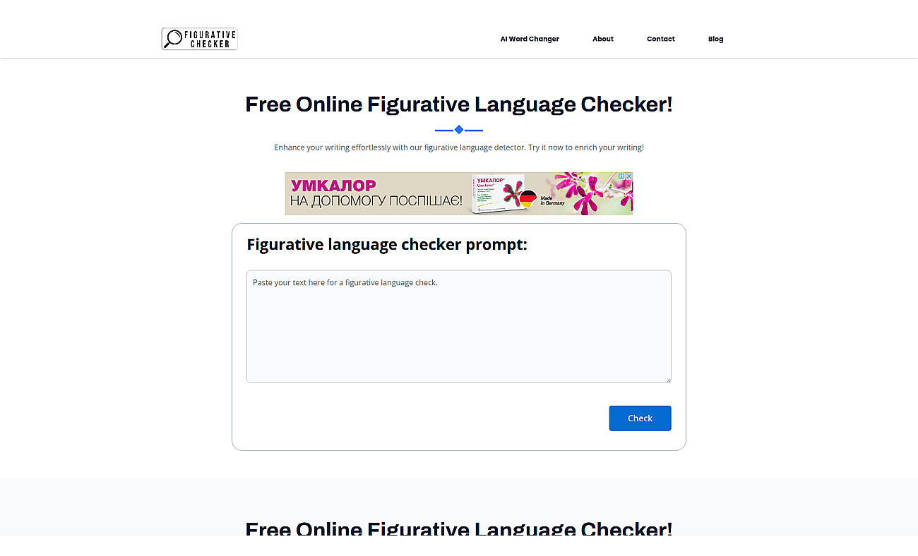 Figurative Checker screenshot