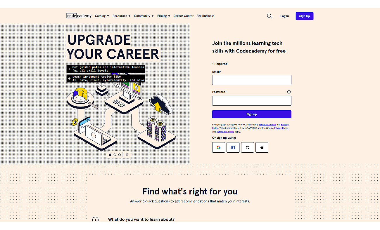 CodeAcademy screenshot