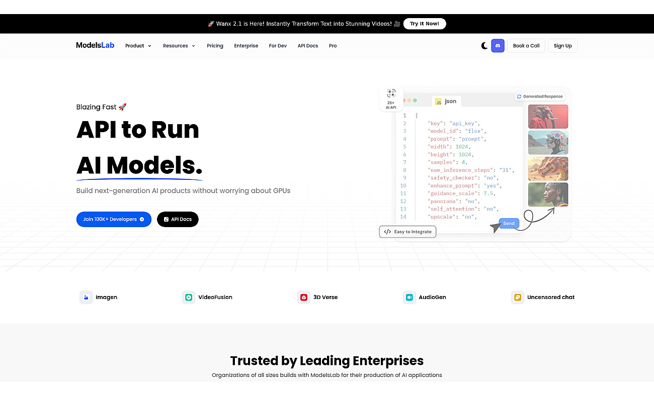ModelsLab screenshot