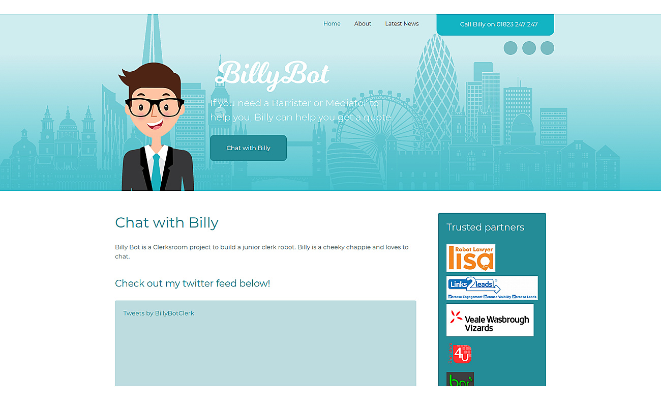BillyBot screenshot
