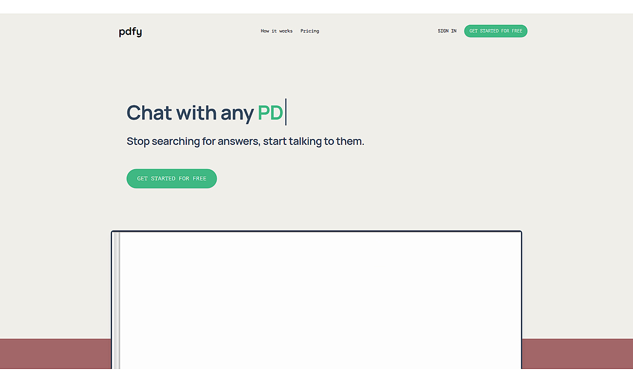 pdfy screenshot