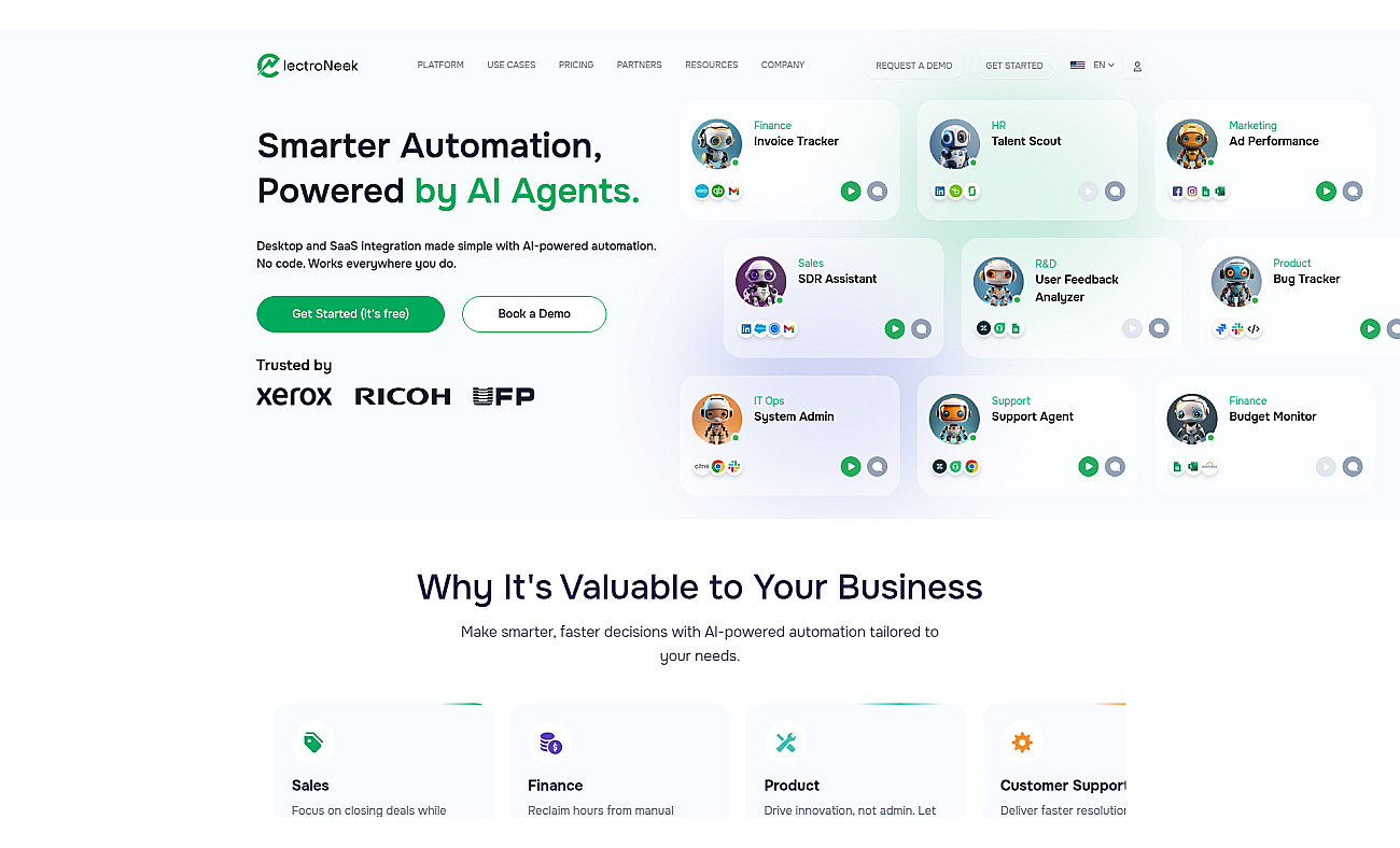 ElectroNeek RPA screenshot