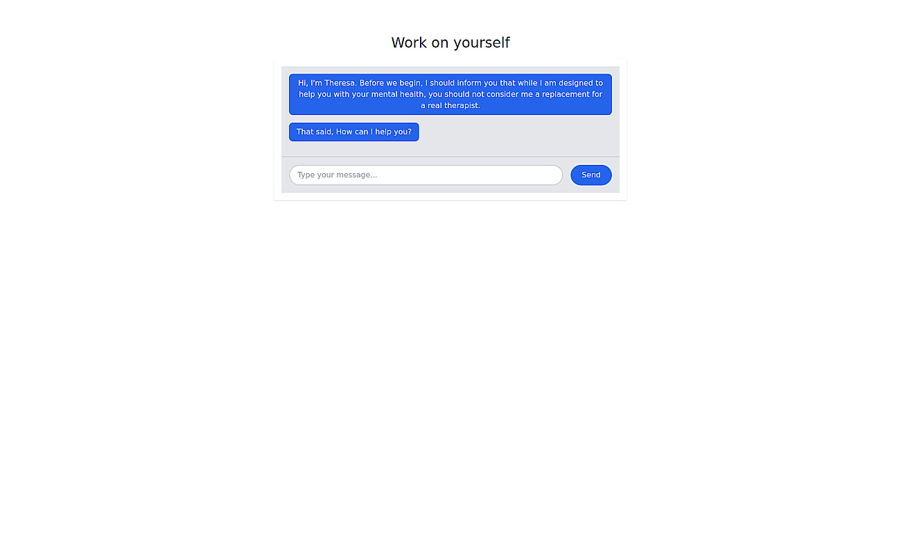 Therapise screenshot