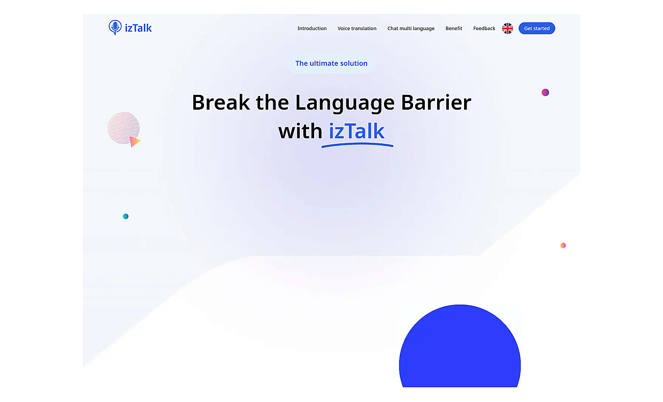 izTalk screenshot