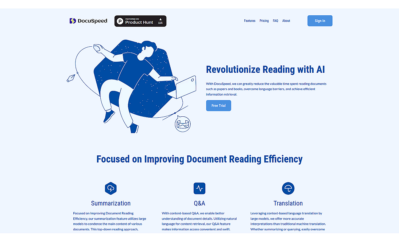 DocuSpeed screenshot