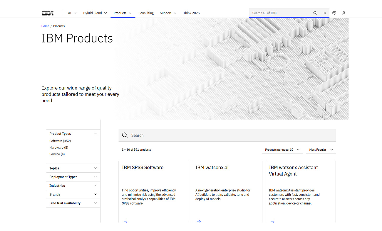 IBM Cloud Cognitive Services screenshot