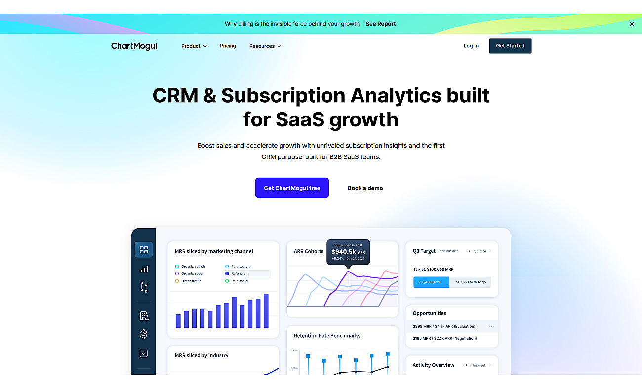 ChartMogul screenshot