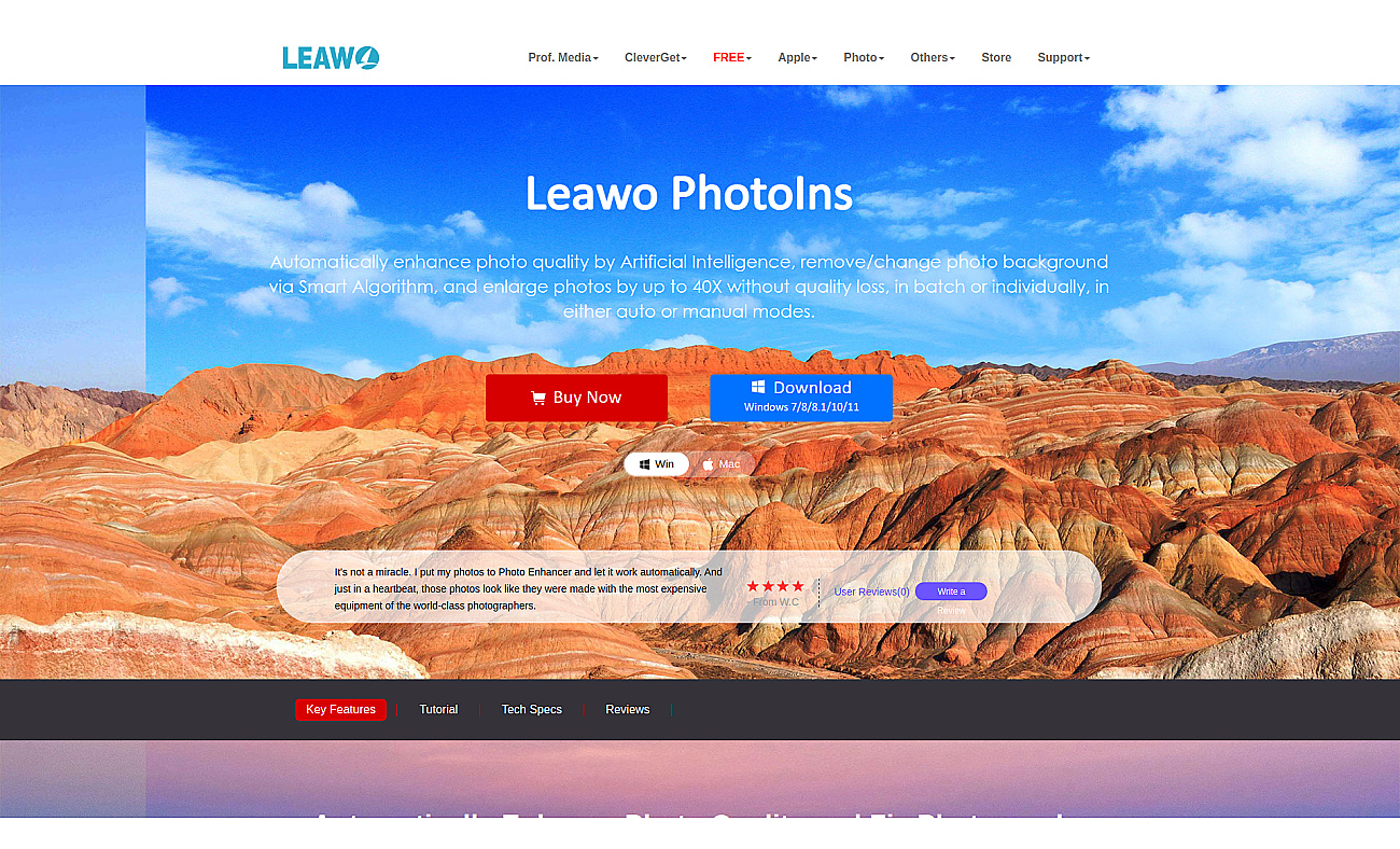 Leawo PhotoIns screenshot
