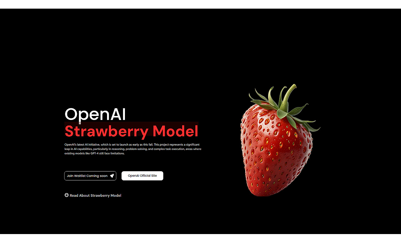 Strawberry ai screenshot
