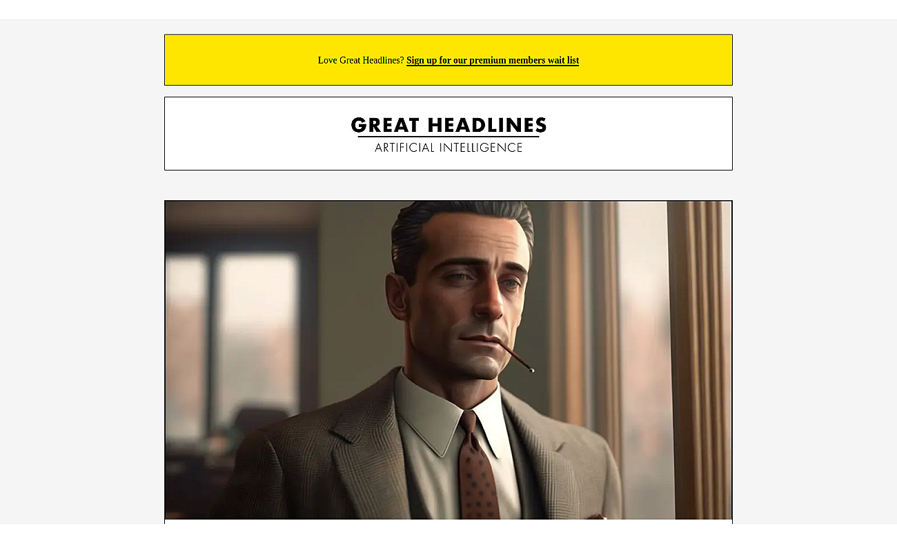 Great Headlines