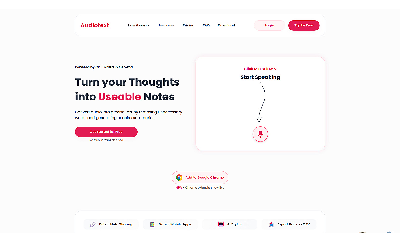 Audiotext Ai screenshot