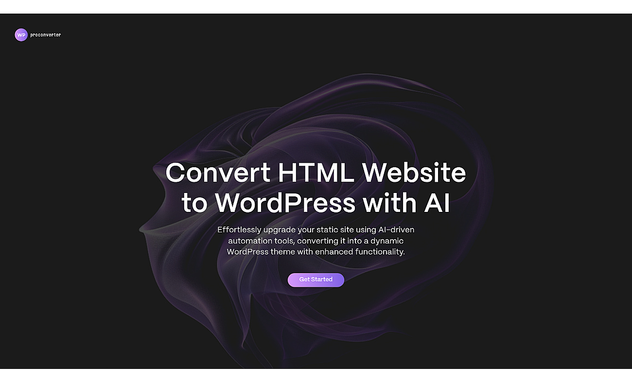 Wordpress pro converter screenshot