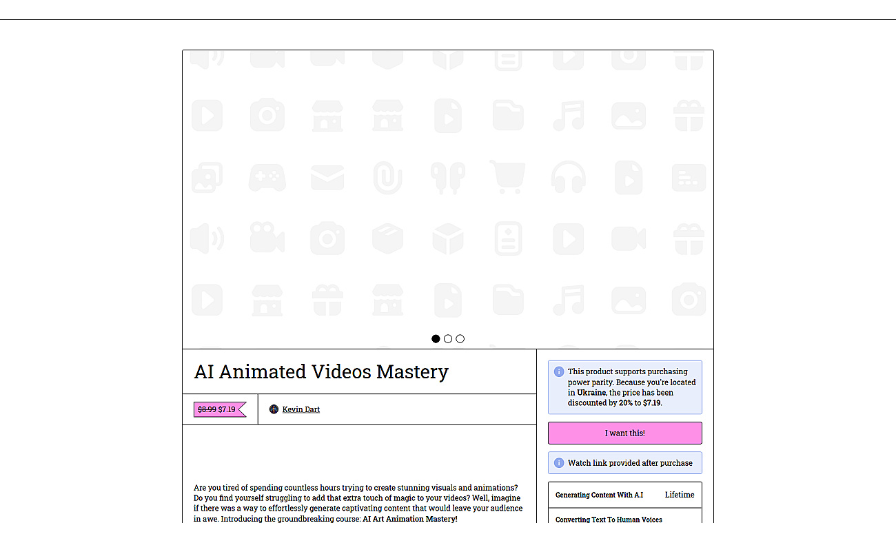 AI Animated Videos screenshot
