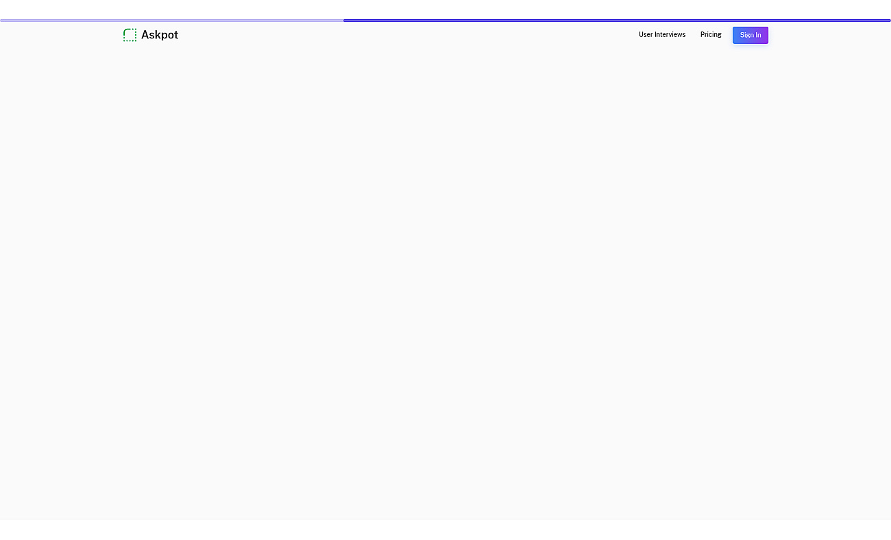 Askpot screenshot