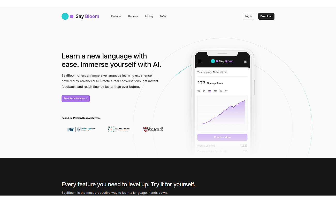 SayBloom screenshot