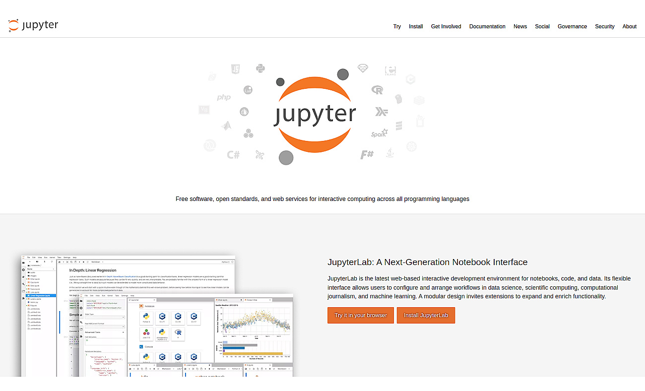 Jupyter screenshot