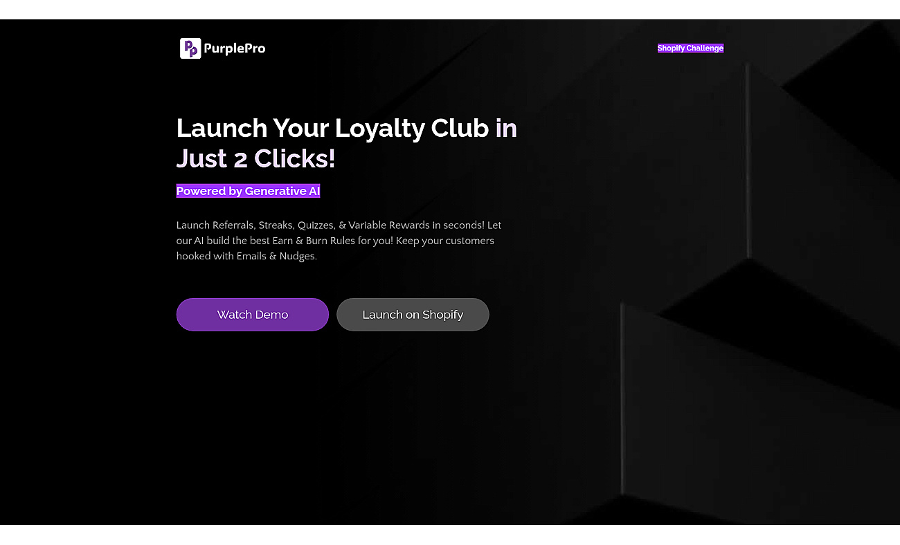 PurplePro screenshot