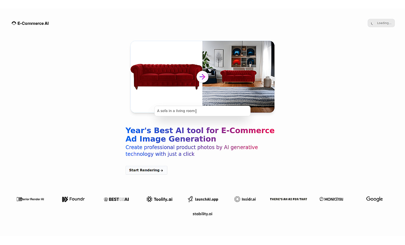 E-Commerce AI screenshot