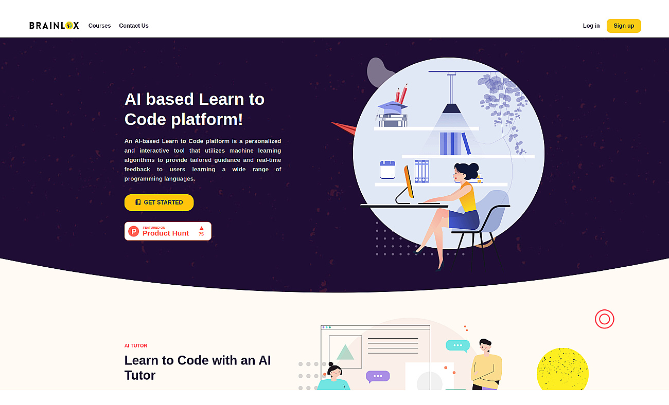Brainlox AI screenshot
