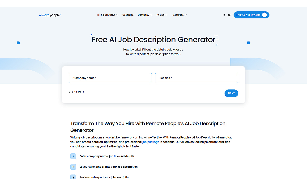 RemotePeople screenshot