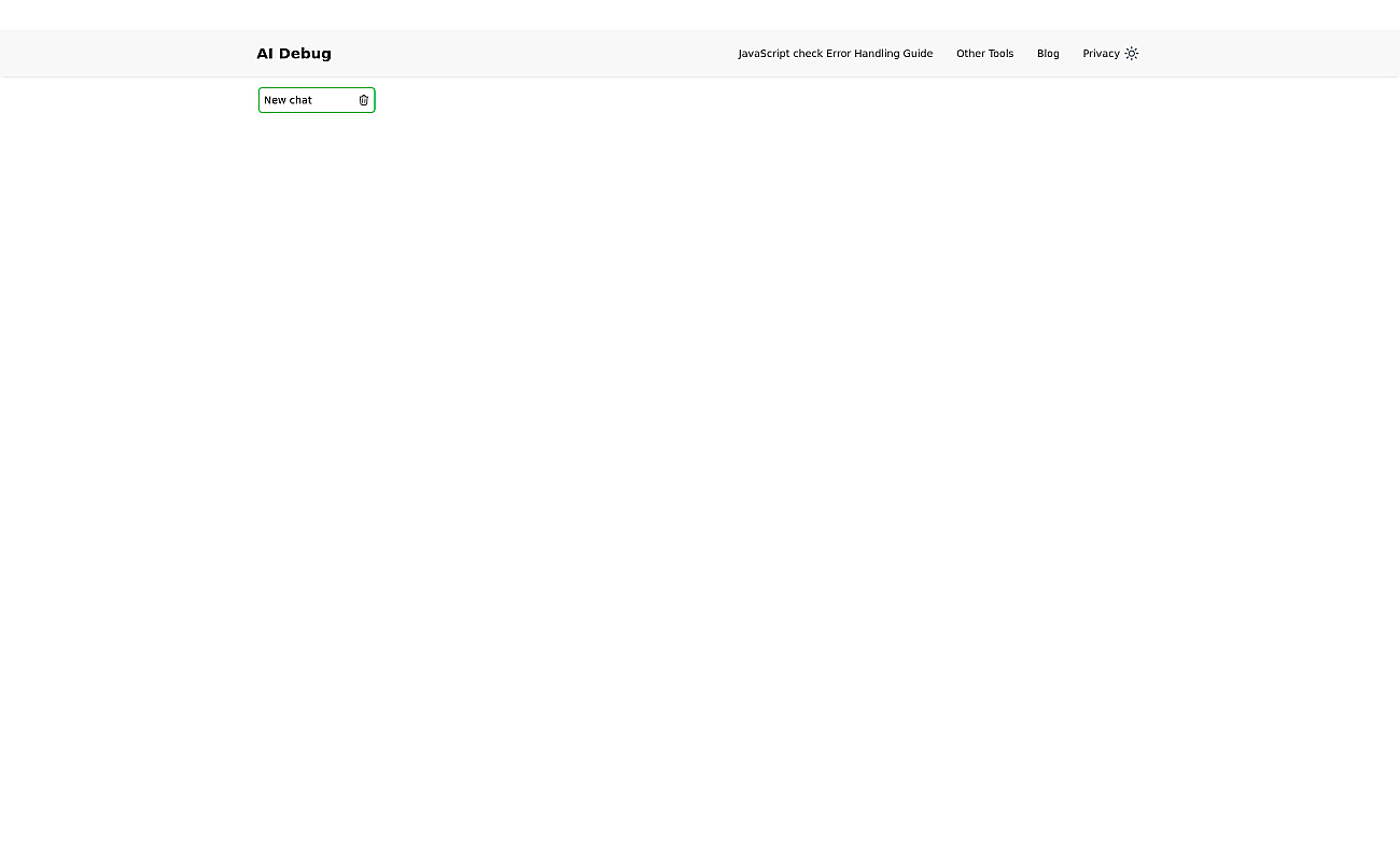 Ai debug screenshot