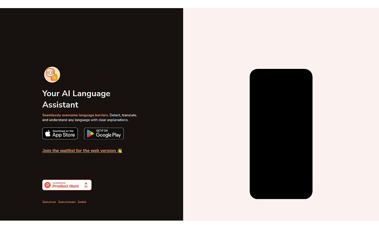 Langy screenshot