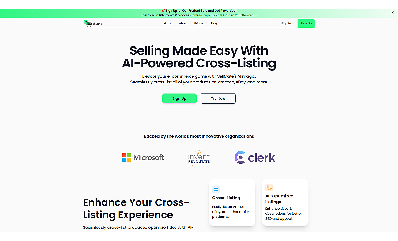 SellMate screenshot