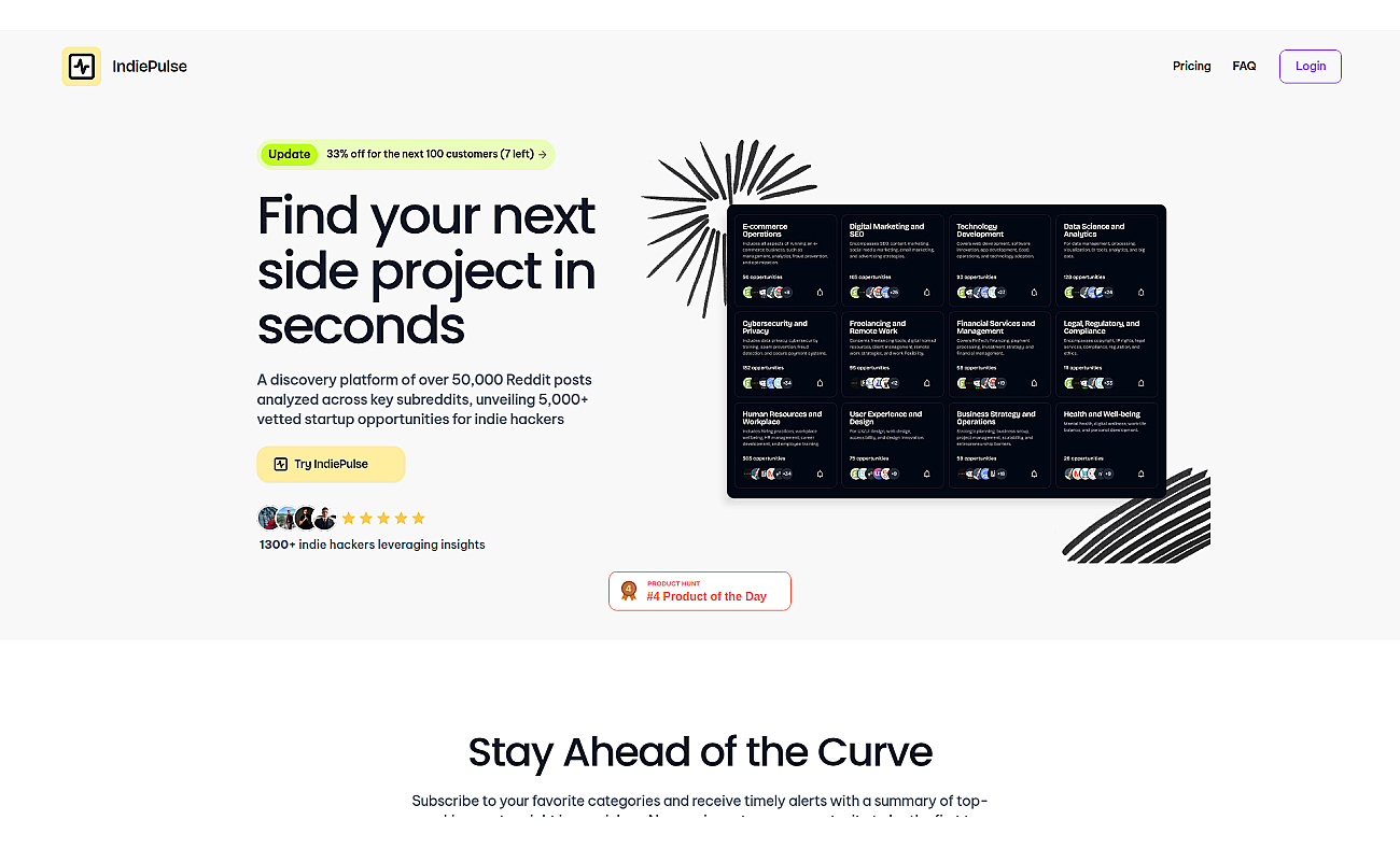 IndiePulse screenshot