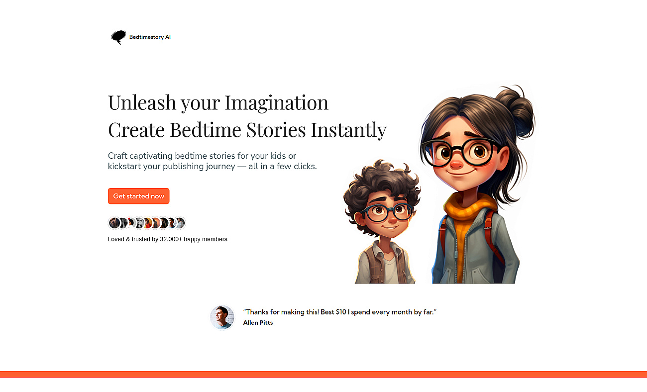 BedtimeStory screenshot