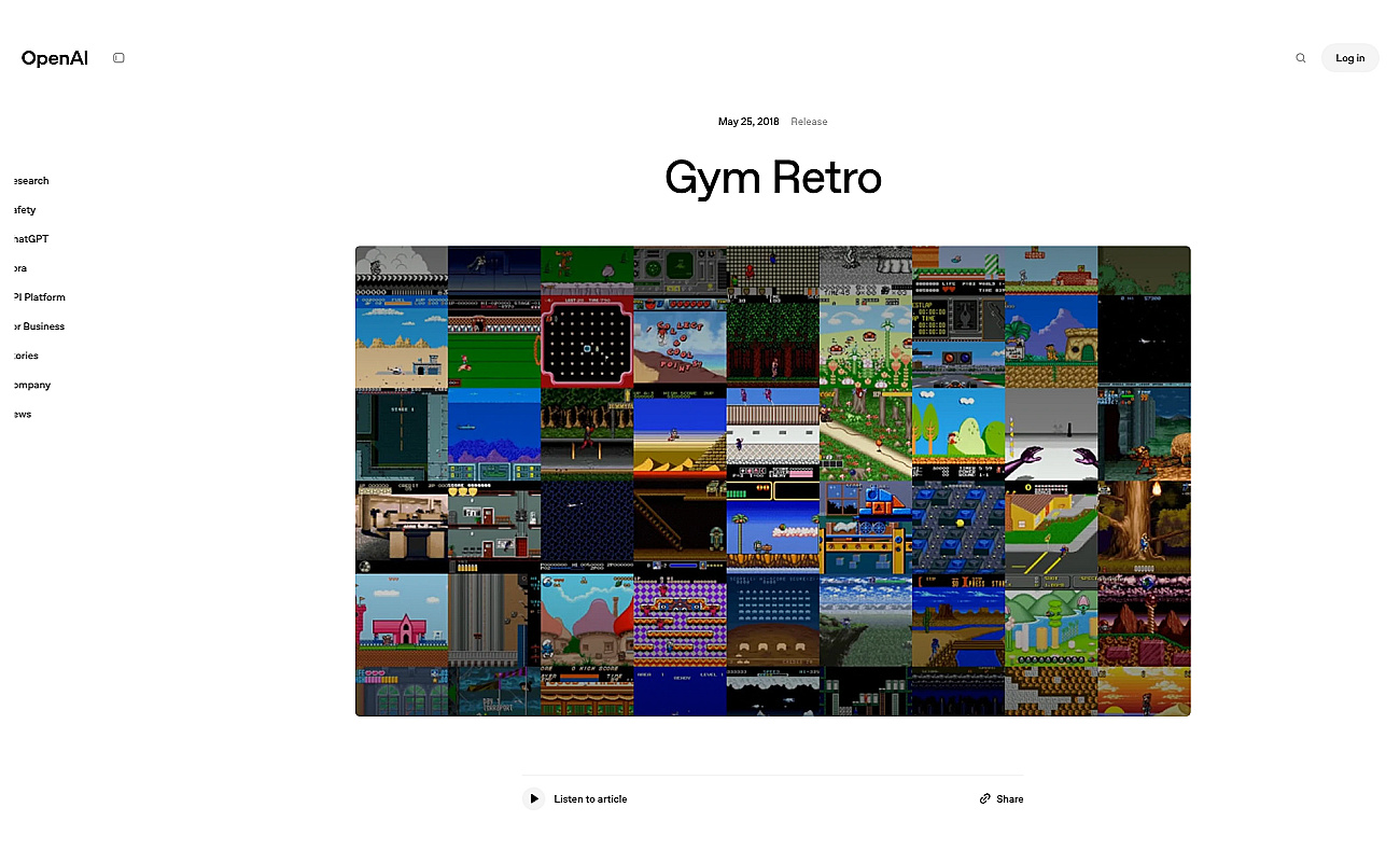 Gym Retro screenshot