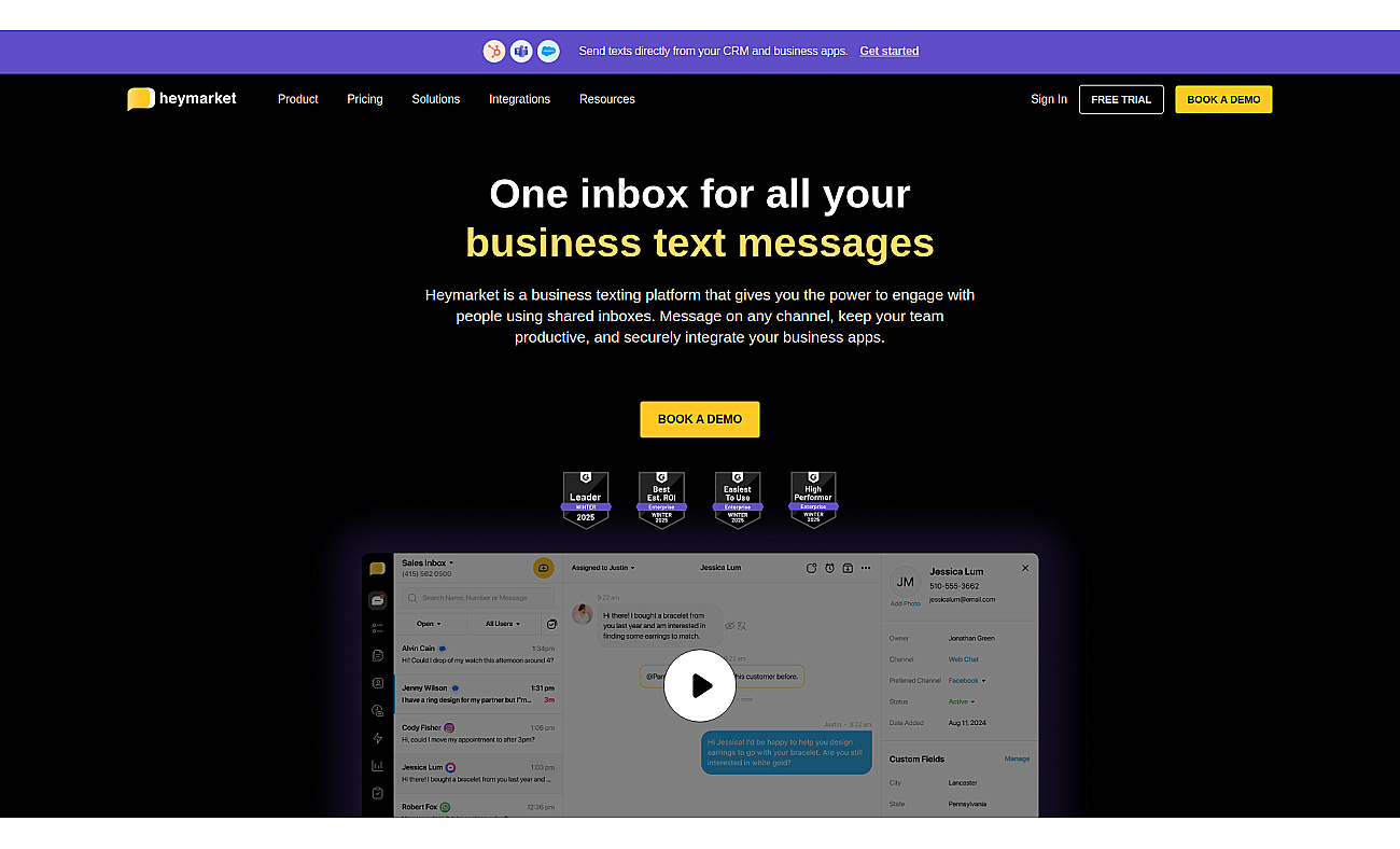 Heymarket screenshot