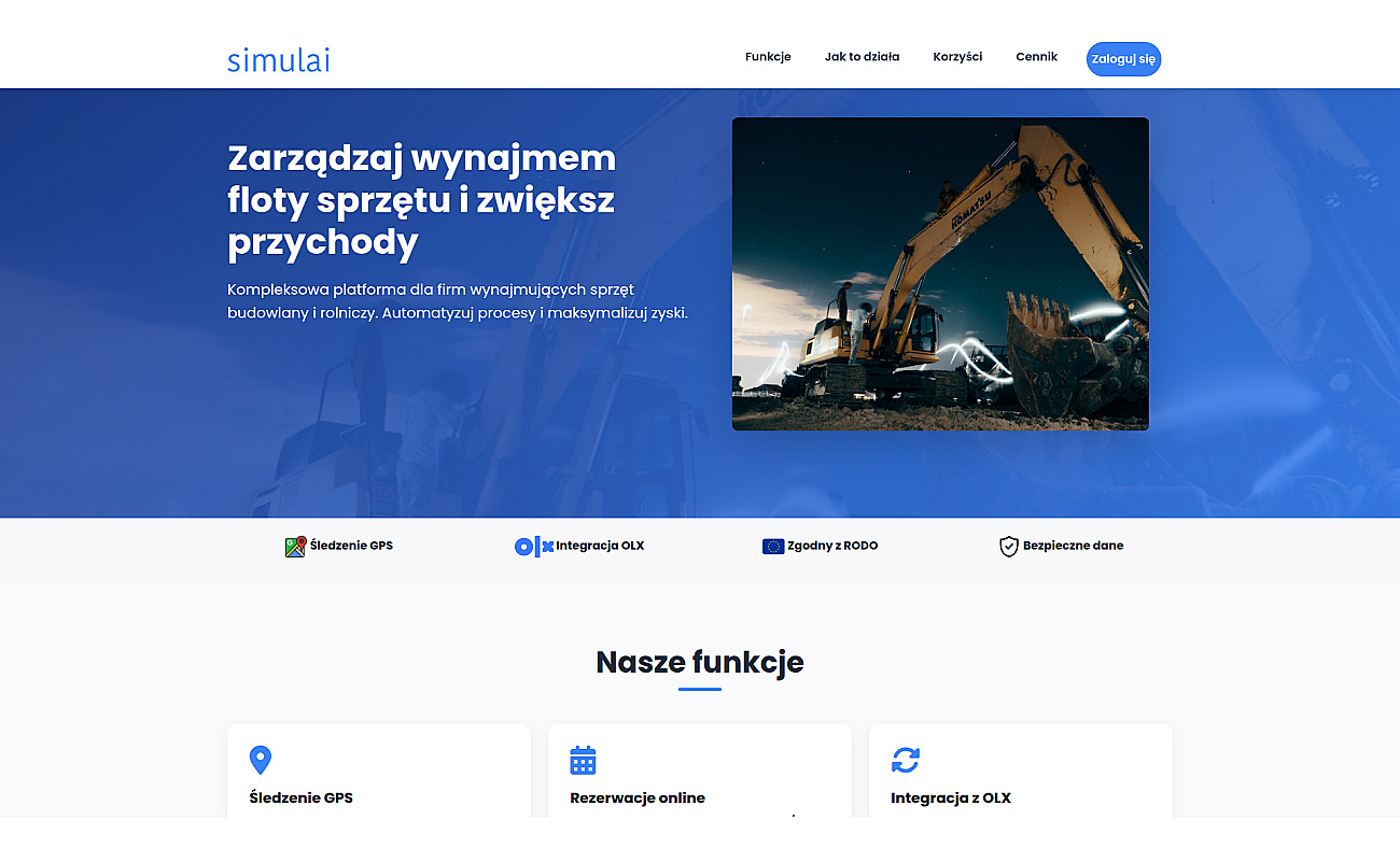 Simulai screenshot